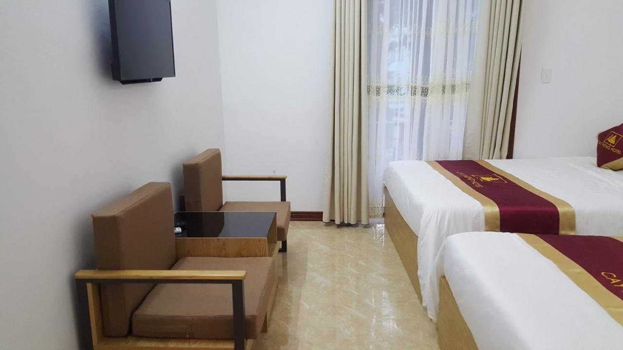 Khach San Cay Thong Hotell Tam Ðảo Exteriör bild