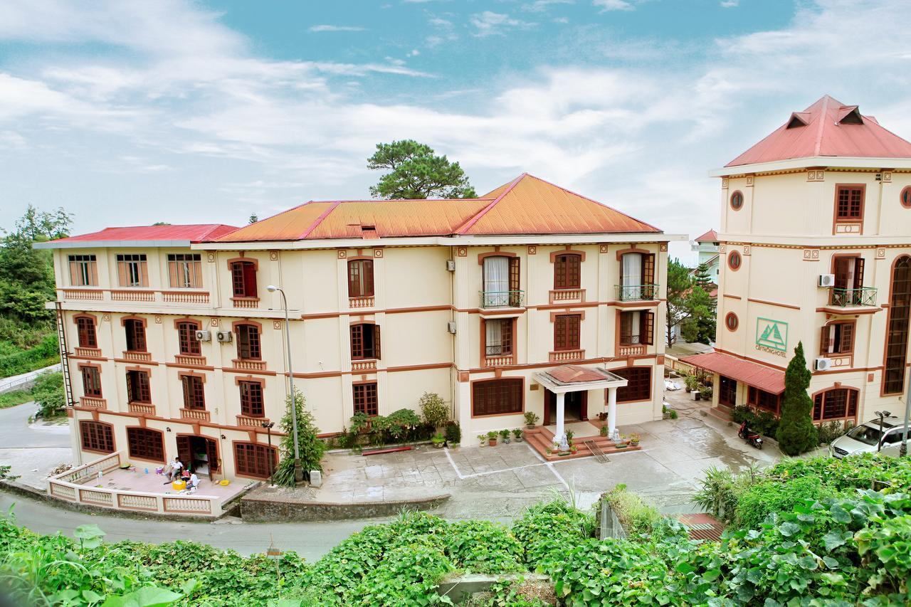 Khach San Cay Thong Hotell Tam Ðảo Exteriör bild